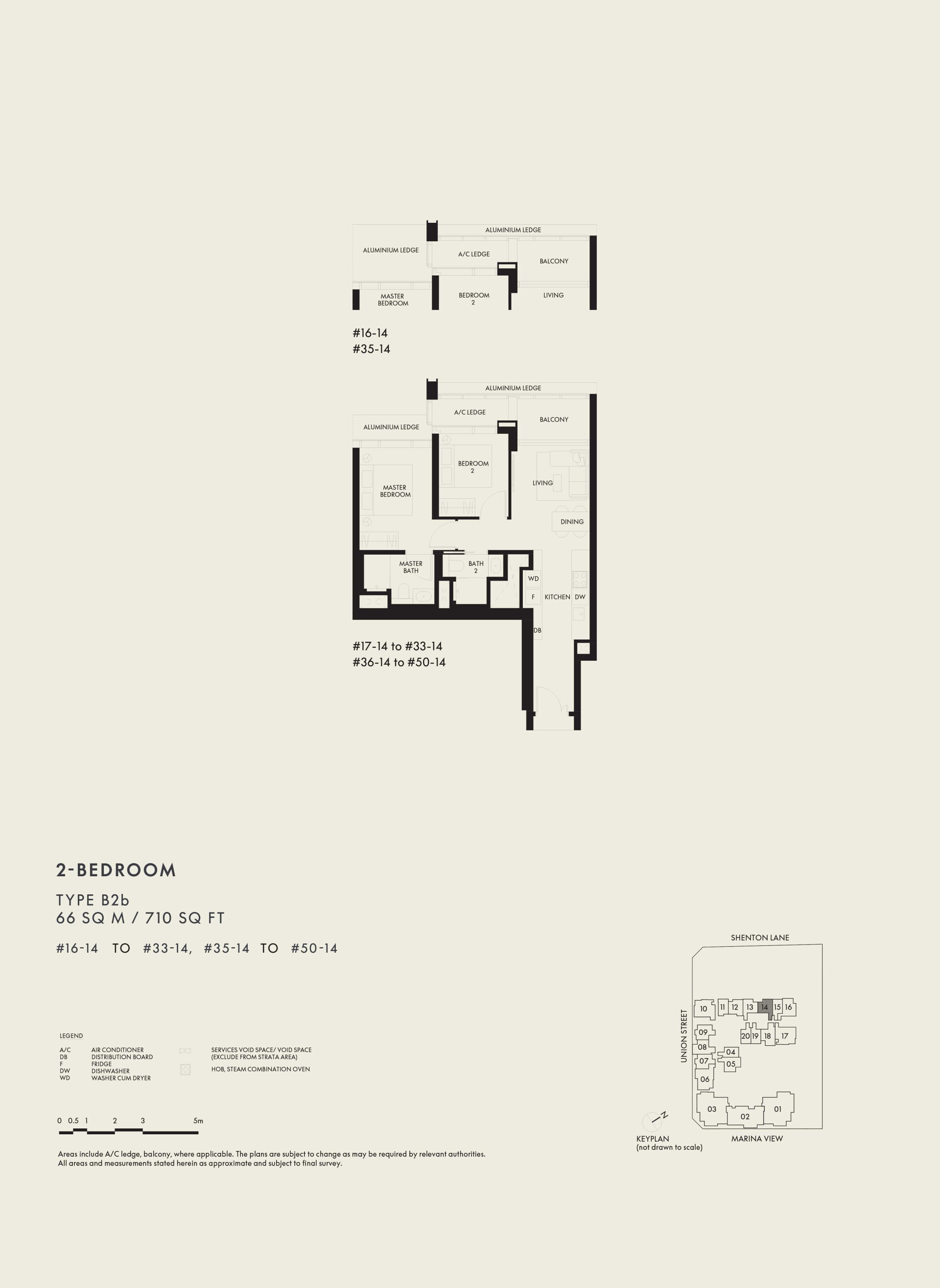 W Residences Marina View floorplan